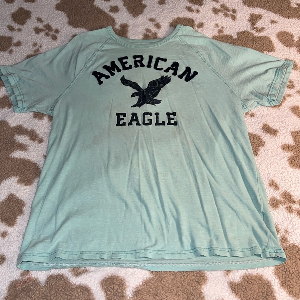 Light blue, American eagle, tee-shirt, size medium